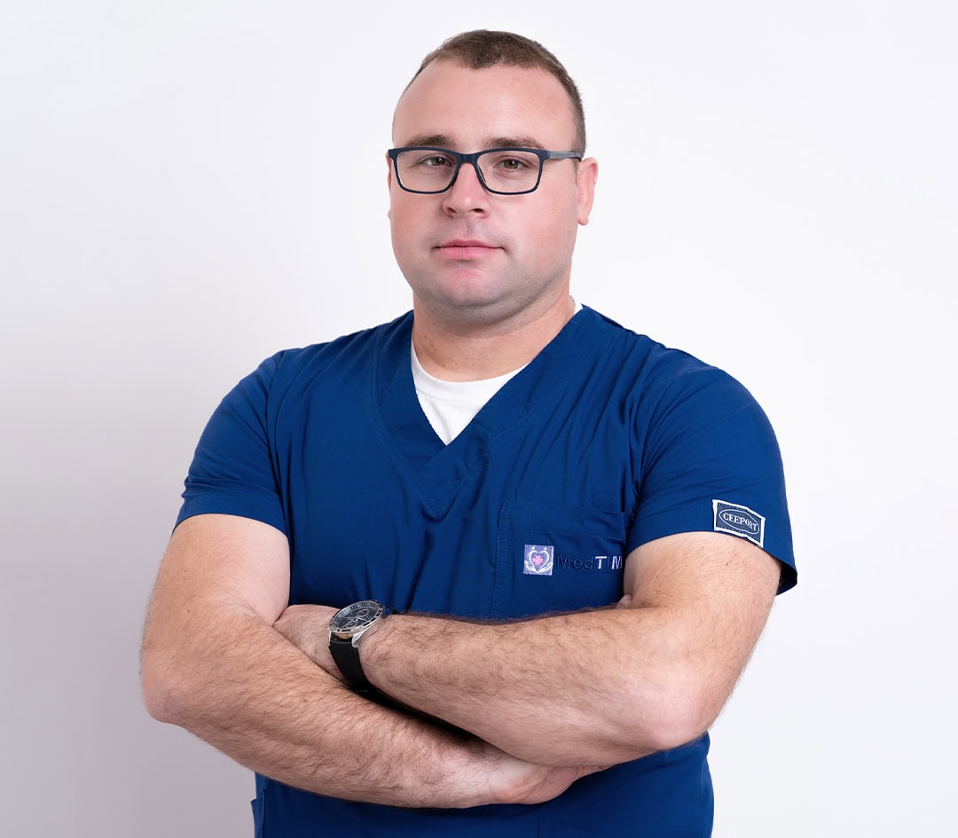 Стефан Цветковиќ – медицински техничар во клиниката MedTiM