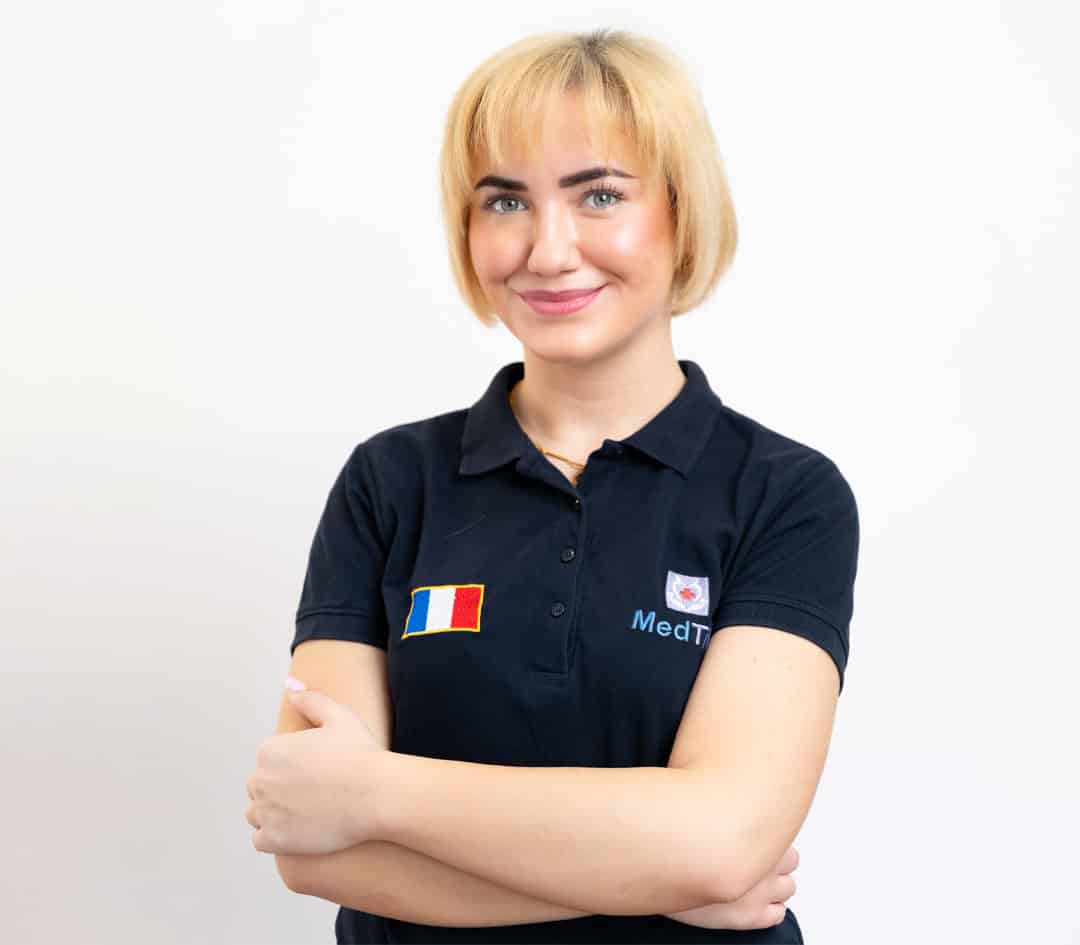 Кристина Рожман – менаџер за француски јазик во клиниката MedTiM