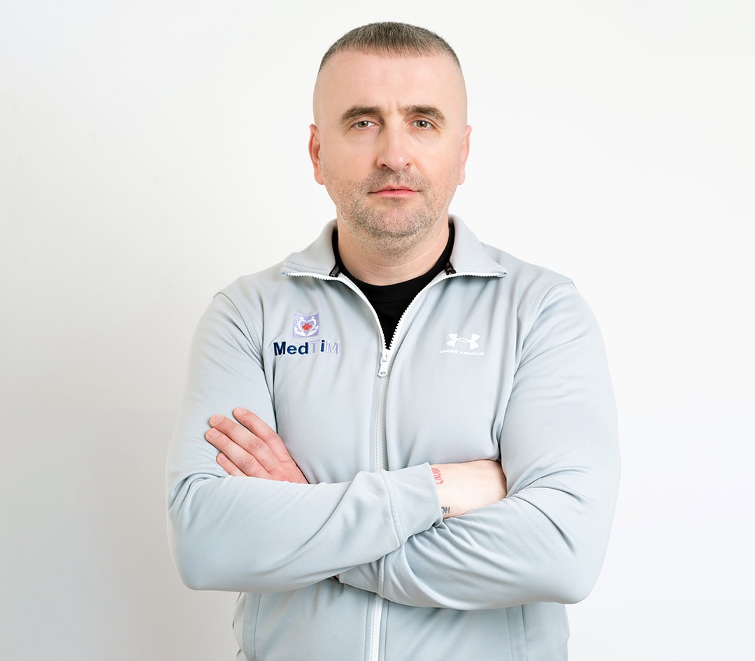 Милоš Денда – окупационен терапевт во клиниката MedTiM